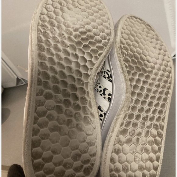 EUC Adidas Grand Court - White Cheetah Size 6 - Picture 4 of 4